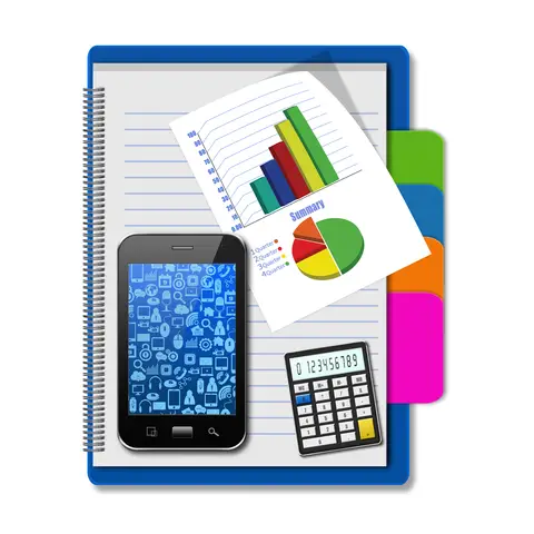 © Sak111 | Dreamstime.com - Smartphone With Graphs And Calculator On Notebook,creative Busin Photo