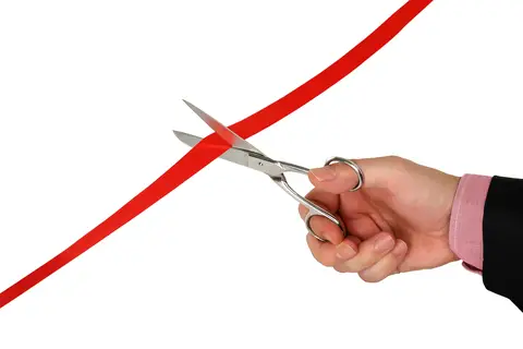 Cutting Red Ribbon - Gearing Up to Open Your Doors