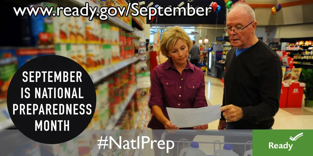 September is National Preparedness Month