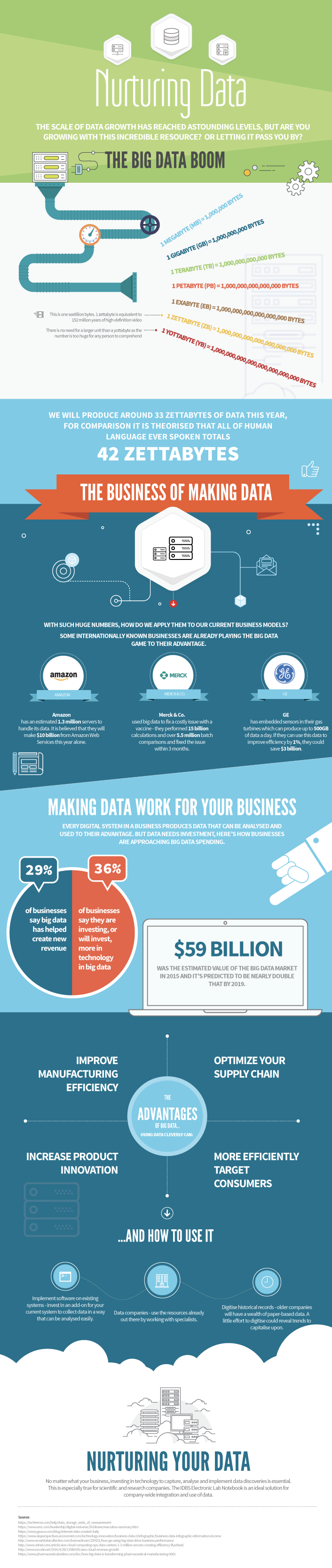 Big Data and Small Business - IDBS Infographic