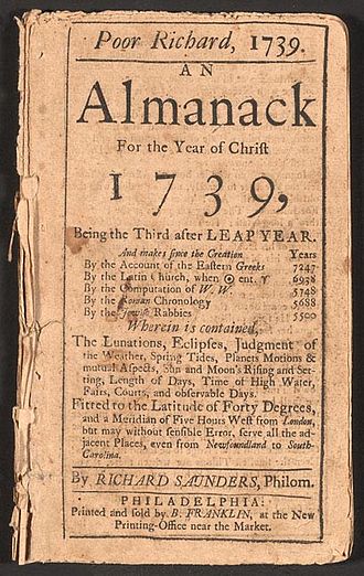 Poor Richard's Almanack