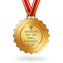 Awarded Top 100 Small Business Blog medal (link will open in a new window or tab)